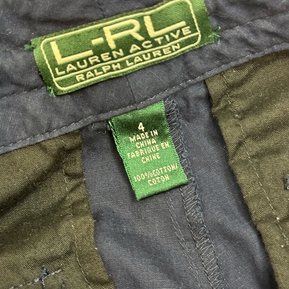 Lauren Ralph Lauren Active Blue Ankle Length Casual Navy Blue Pants Size 4 - Picture 8 of 10